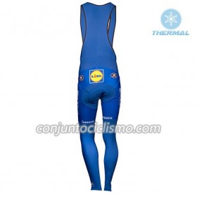 Culotte largo con tirantes Invierno Termico 2018 Quick-Step Floors N001